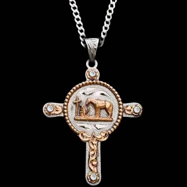 Corinthians Custom Cross Pendant (In Stock)